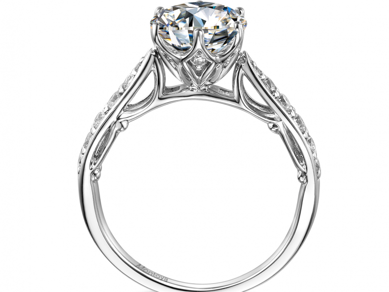 6 prong diamond setting