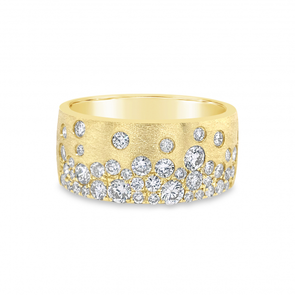 14k Yellow Gold Diamond Ring