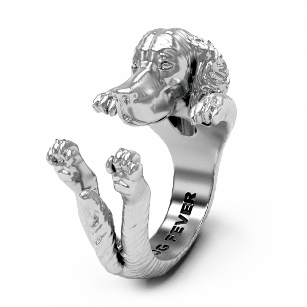 Setter Silver Hug Ring