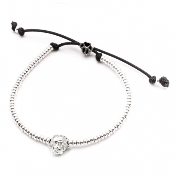 Maltese Silver Head Bracelet