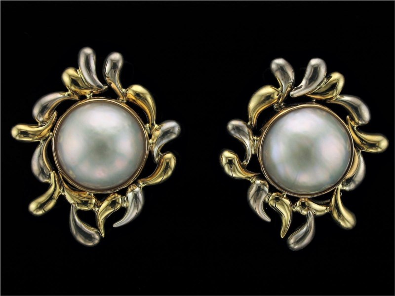 Estate Pearl Earrings 001 937 00001 From Estate Pearl Earrings 001 937 00001 From Paul Bensel Jewelers Yuma Az